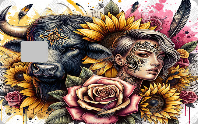 Bank  Card Sticker-BC-138